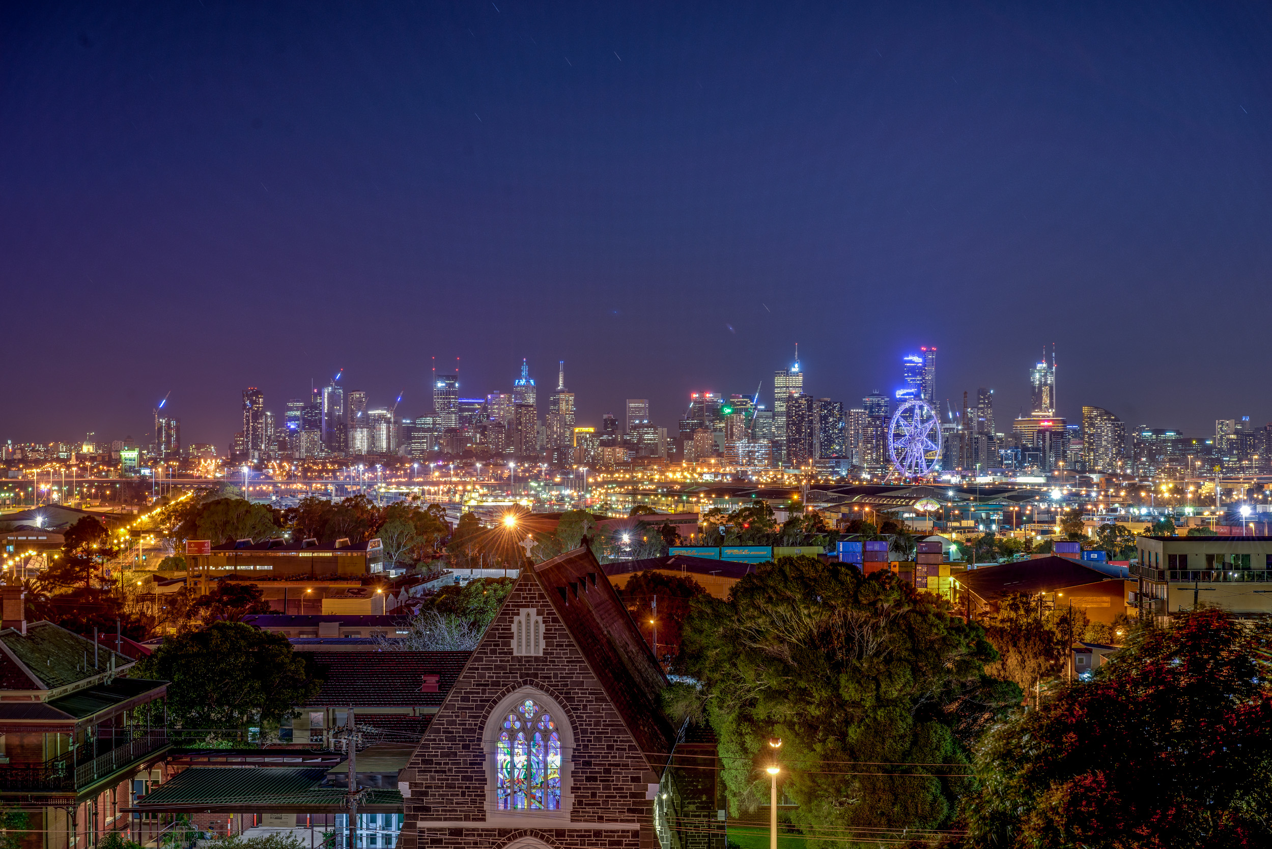 Melbourne Australia Skyline