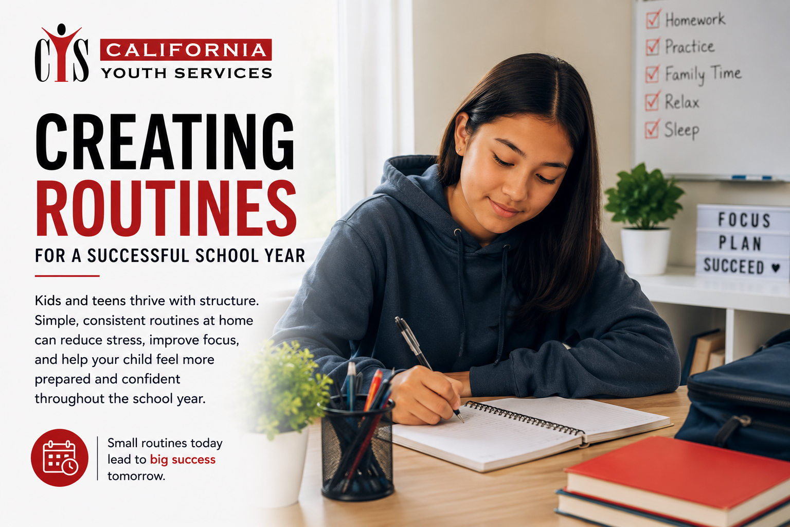 Creating Routines for a Successful School Year