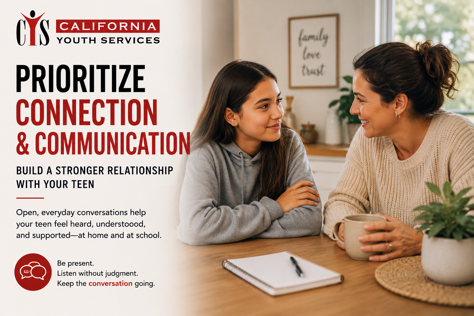 Prioritize Connection and Communication