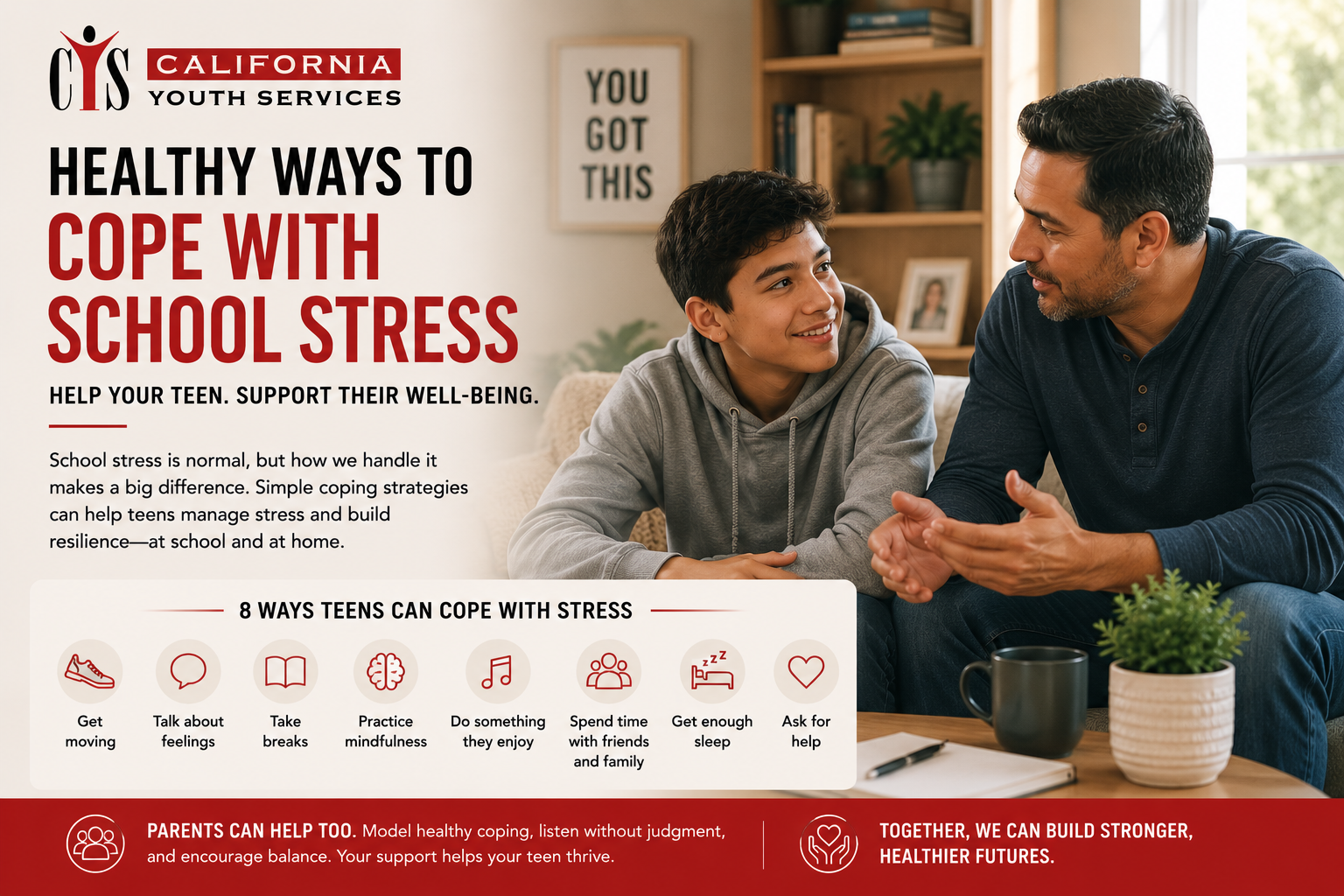 Encourage Healthy Ways to Cope