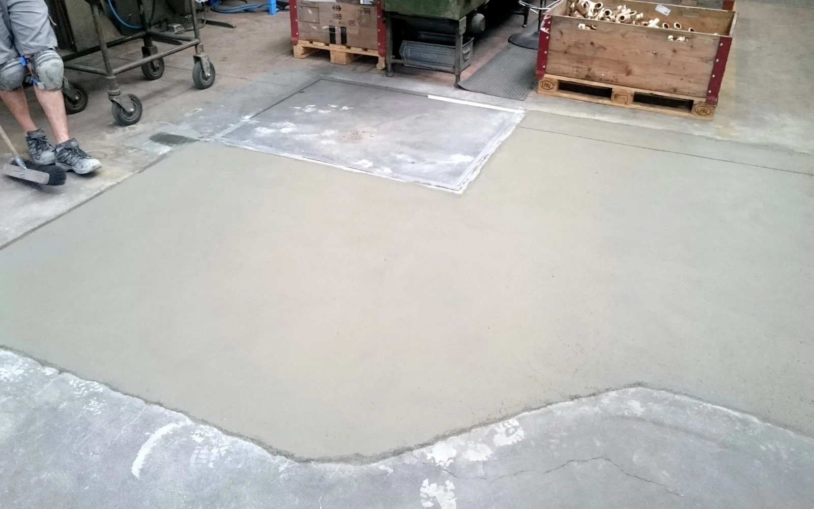 Indutsriebodensanierung Beton