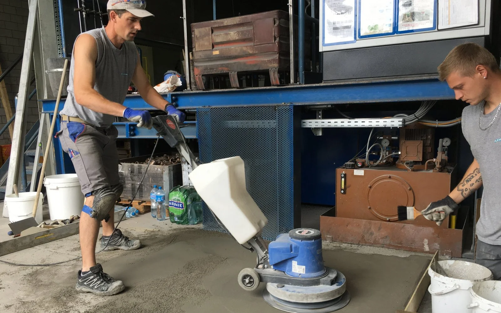 Indutsriebodensanierung Beton