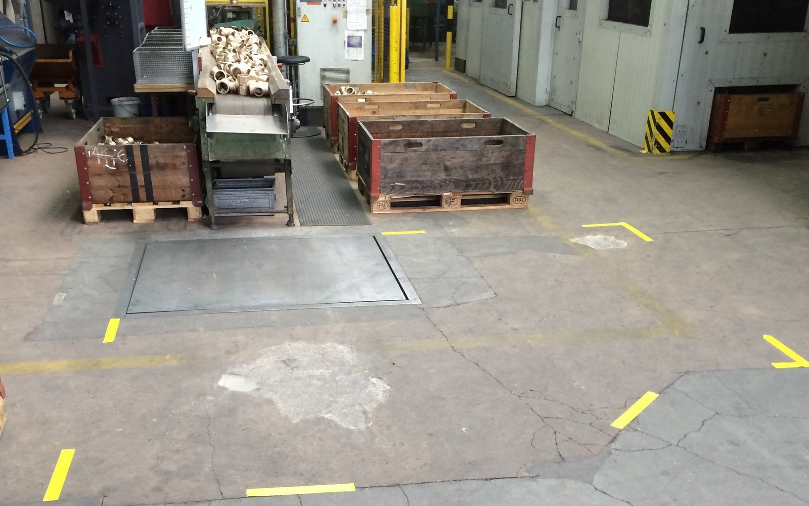 Indutsriebodensanierung Beton