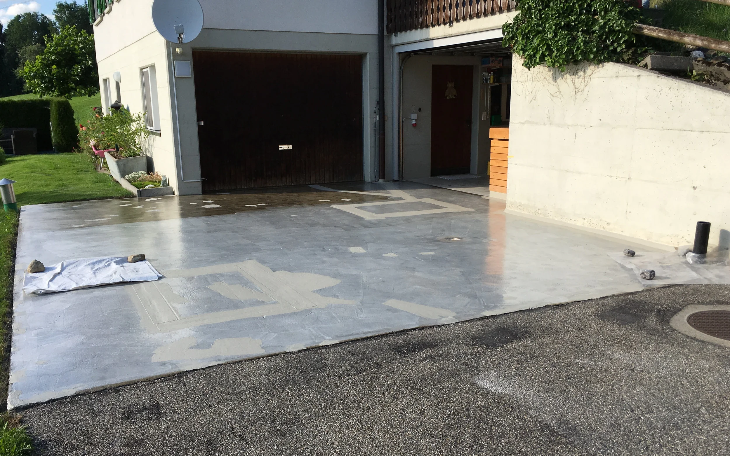Abdichtung Betondecke