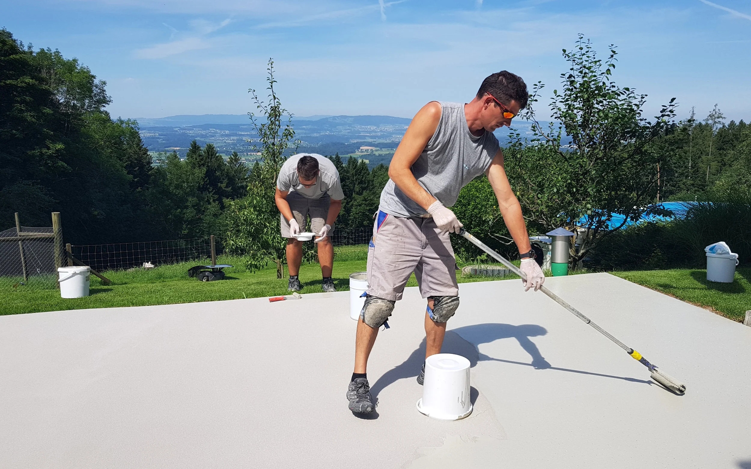 Abdichtung Betondecke