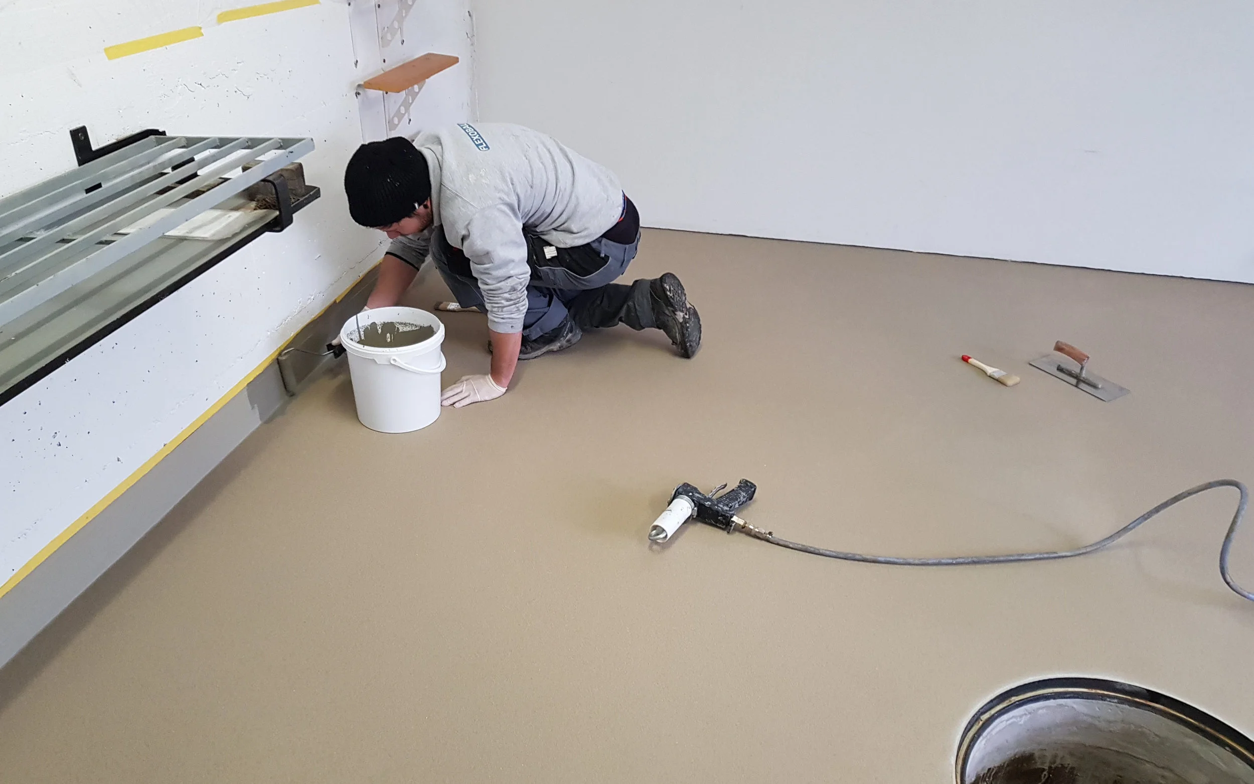 Bodenbeschichtung Garage