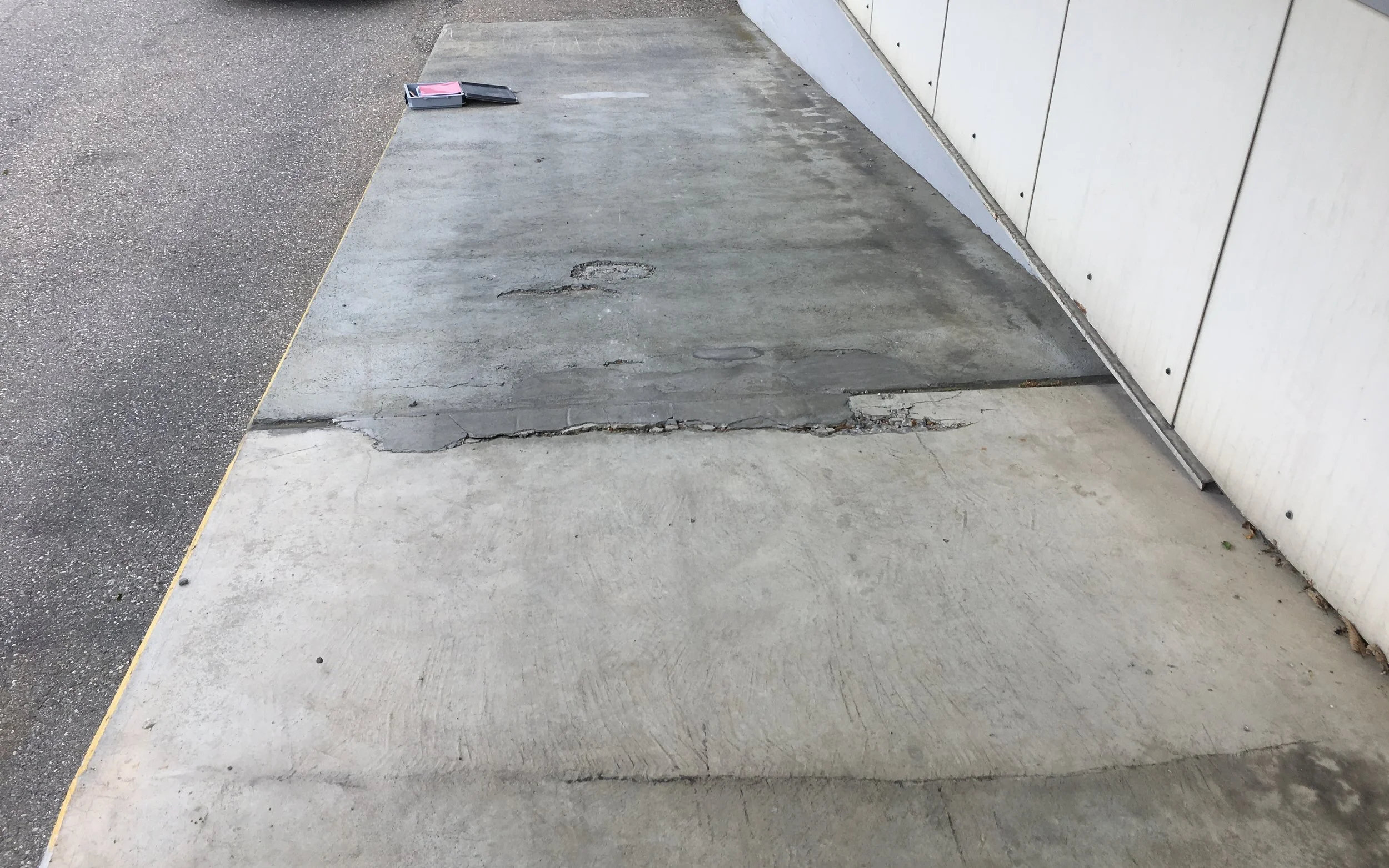 Betonrampe sanieren