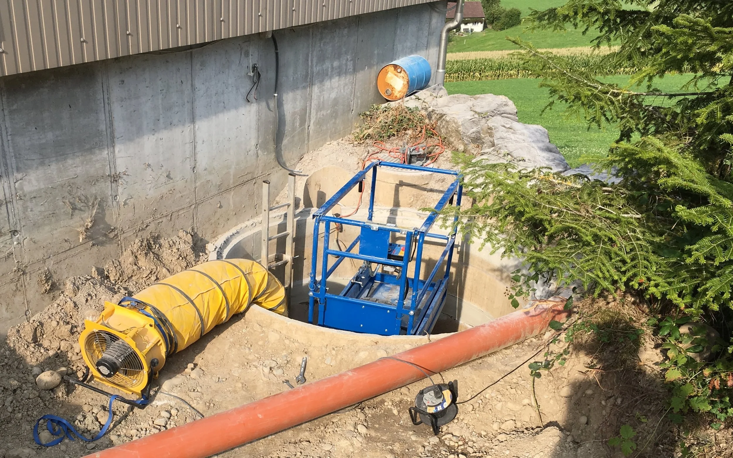Abdichtung Wassertank