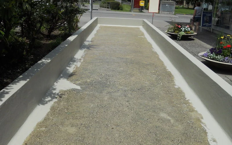 Betonteich abdichten