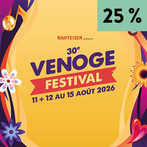 Venoge Festival – Special Offer