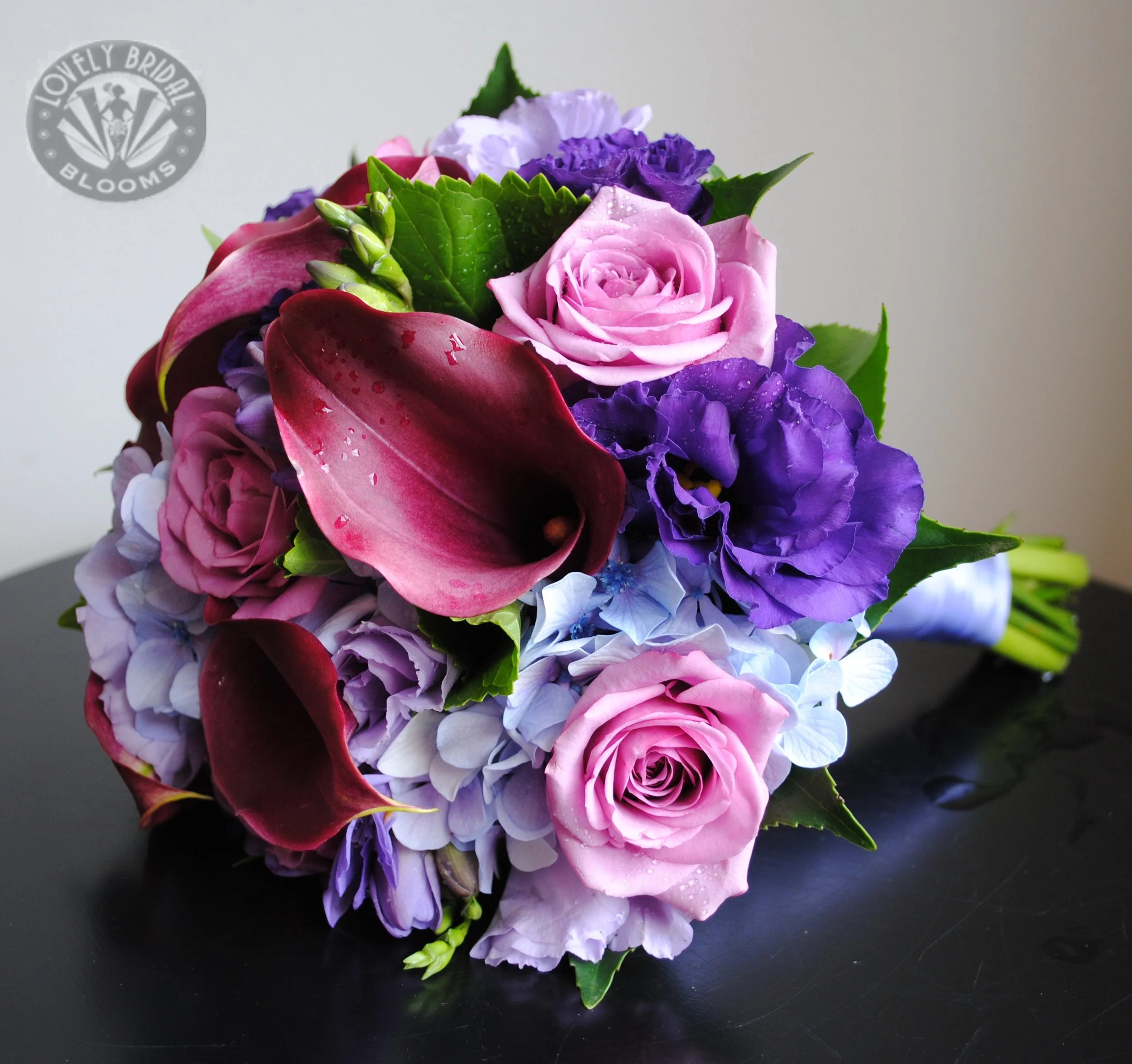 calla, rose, hydrangea, freesia, lissi bridesmaid.jpg