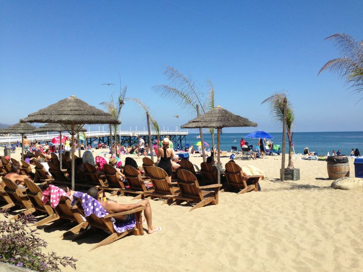 Bring your beach towel to Paradise Cove and enjoy the on-site beachfront following lunch. 