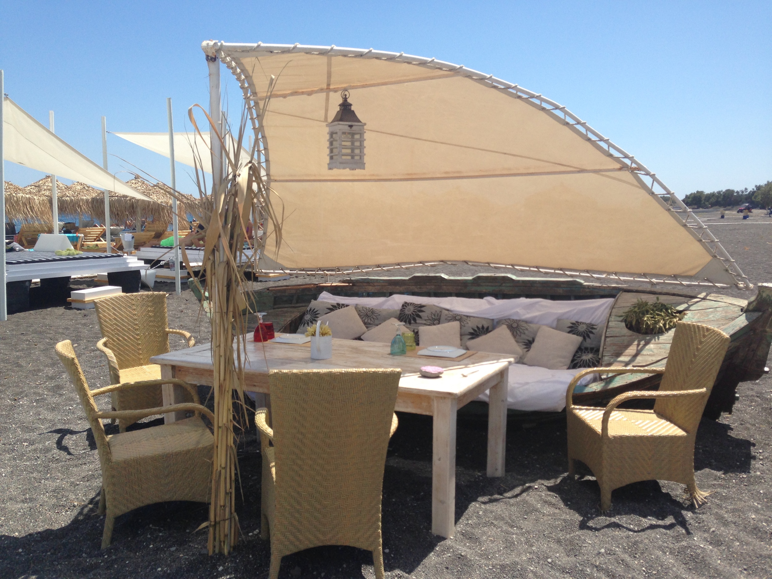 Enjoy the Seaside Notos by experience beachside or inside their restaurant.