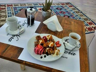Enjoy coffee and dessert at Terra Nera.