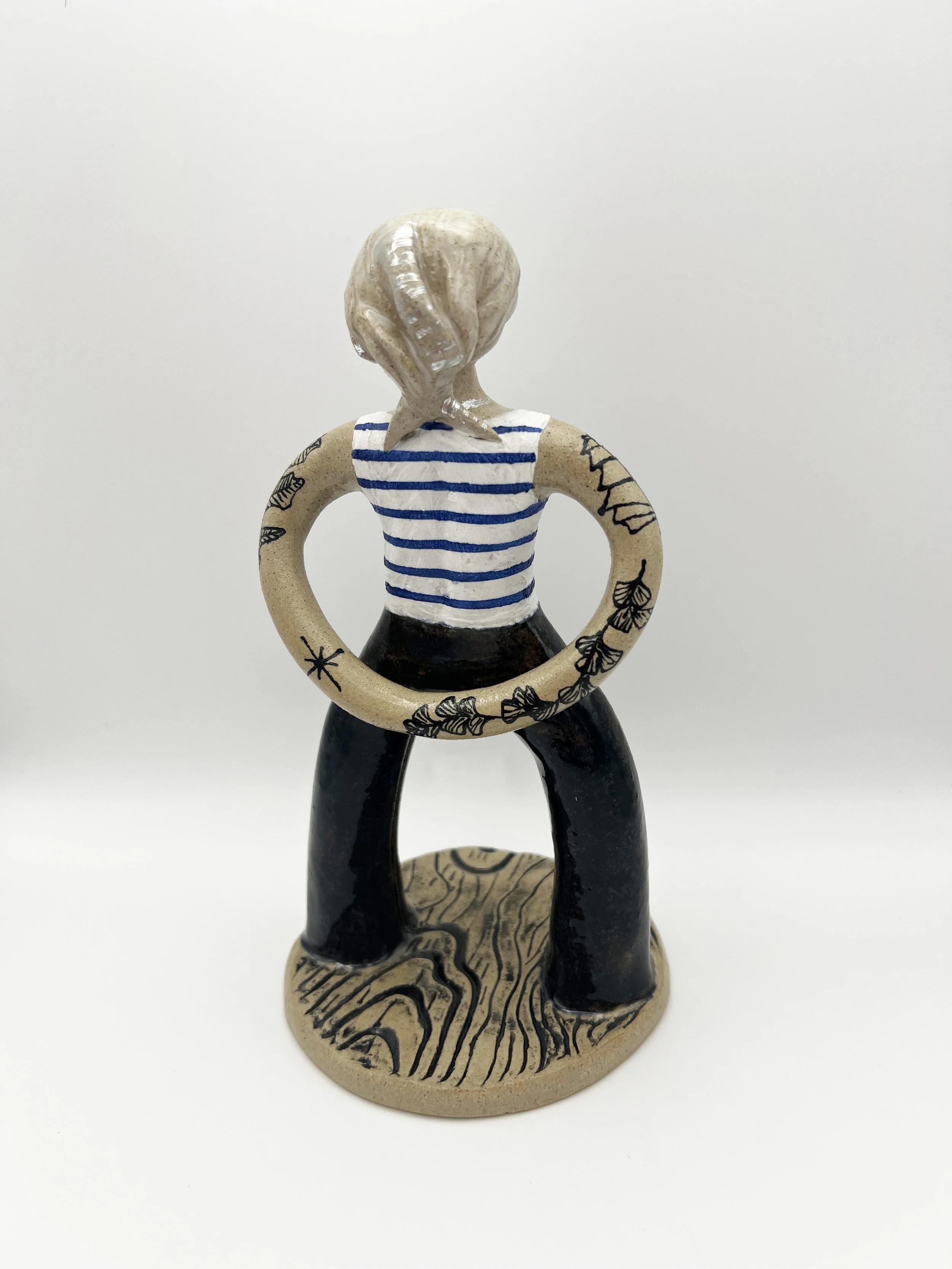 Woman on the Lower Promenade