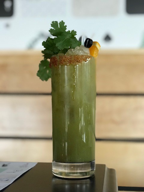 Green Bloody Mary (Tomatillo Bloody Mary Mix)