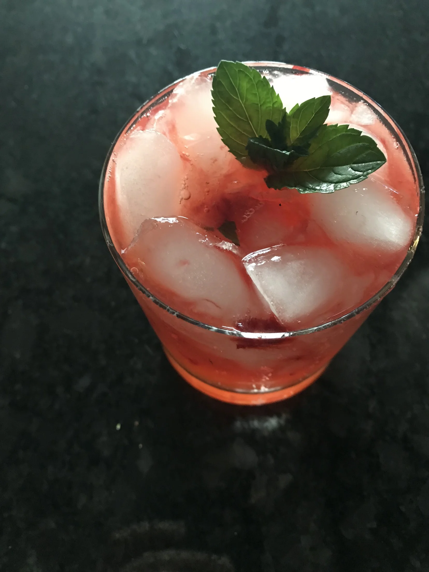 Strawberry-Ginger Mojito
