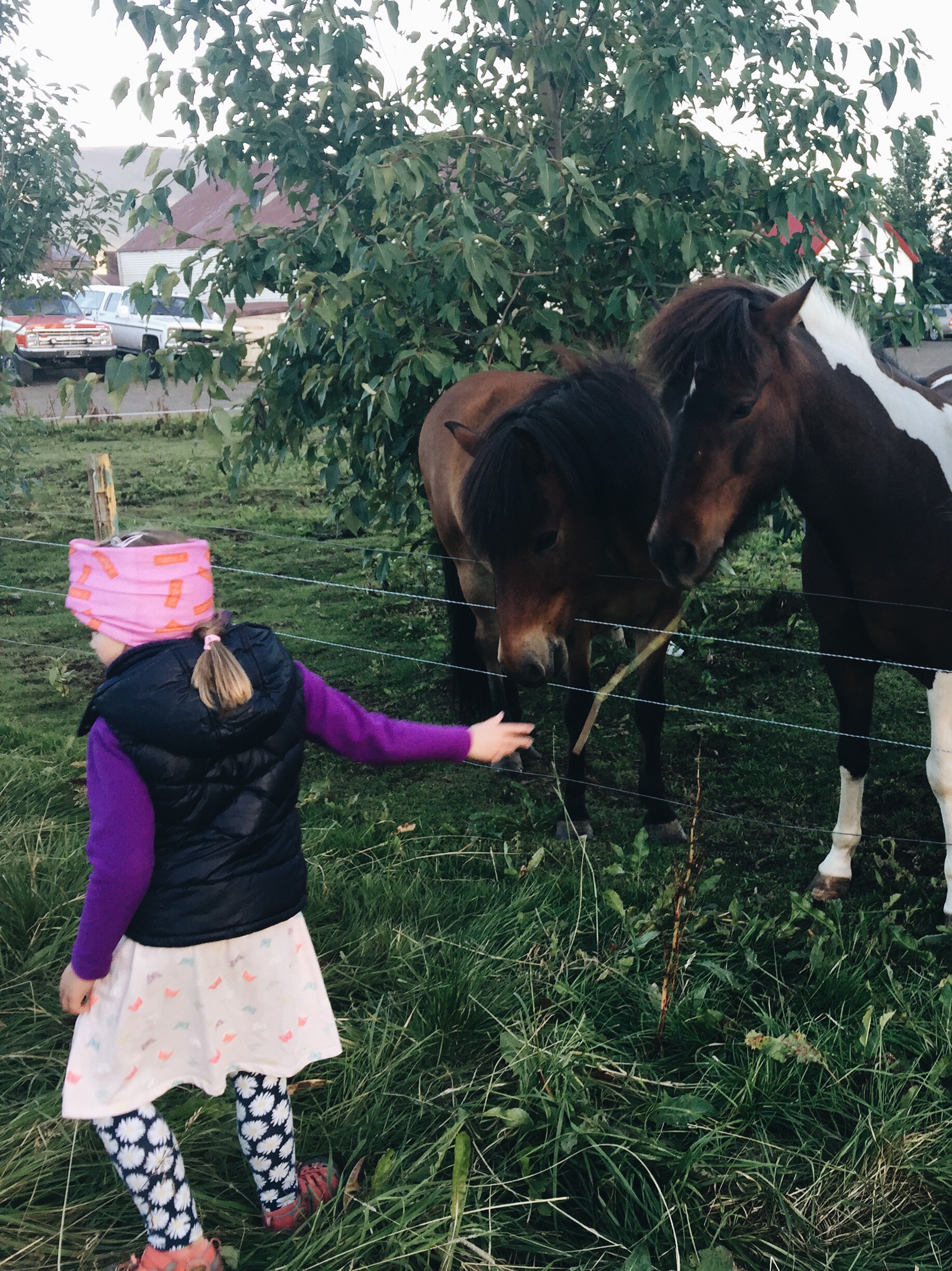 Local girl in Akureyri