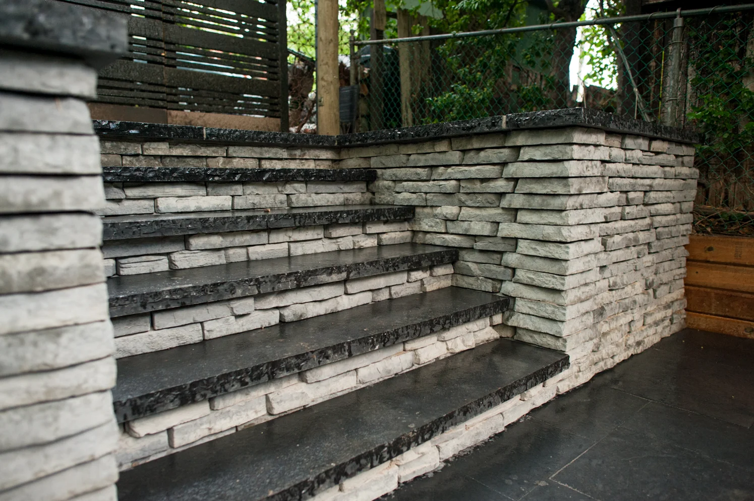 Completed Back Steps