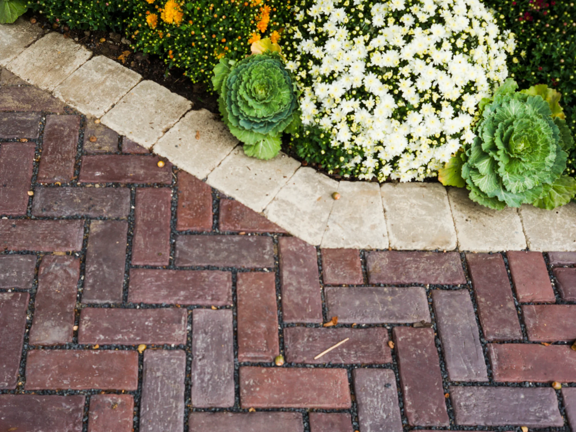 Completed Project - Detail of Edging