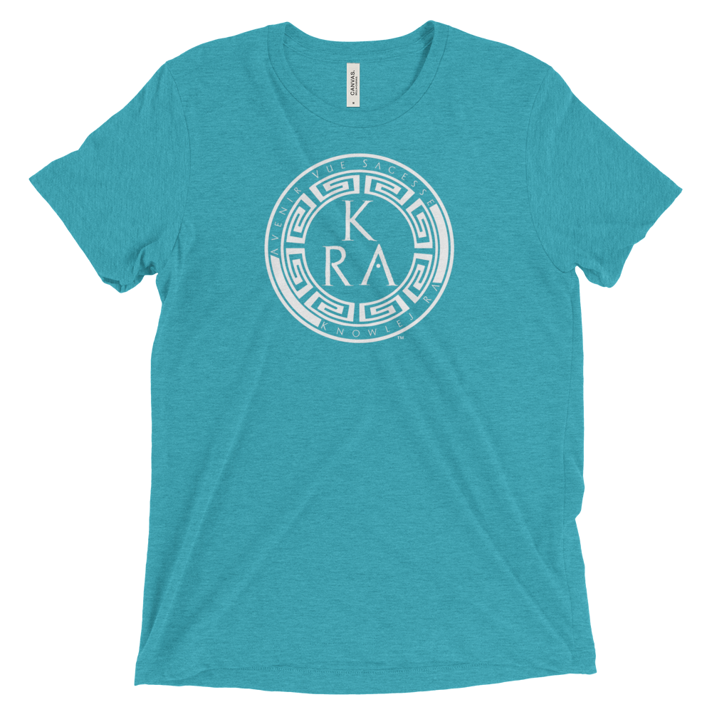 KNOWLEJ-RA-MAIN-LOGO-WHITE-(TM)_The-Knowlej-Ra-Store-Logo-(White)_mockup_Wrinkle-Front_Teal-Triblend.png