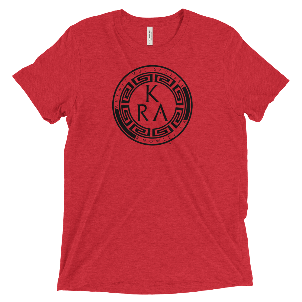 Classic-T-Shirts-(Black-Logo)_mockup_Wrinkle-Front_Red-Triblend.png