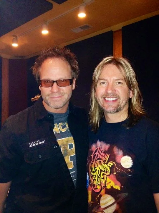 Brian Stephens and Wendell Cox taking a break