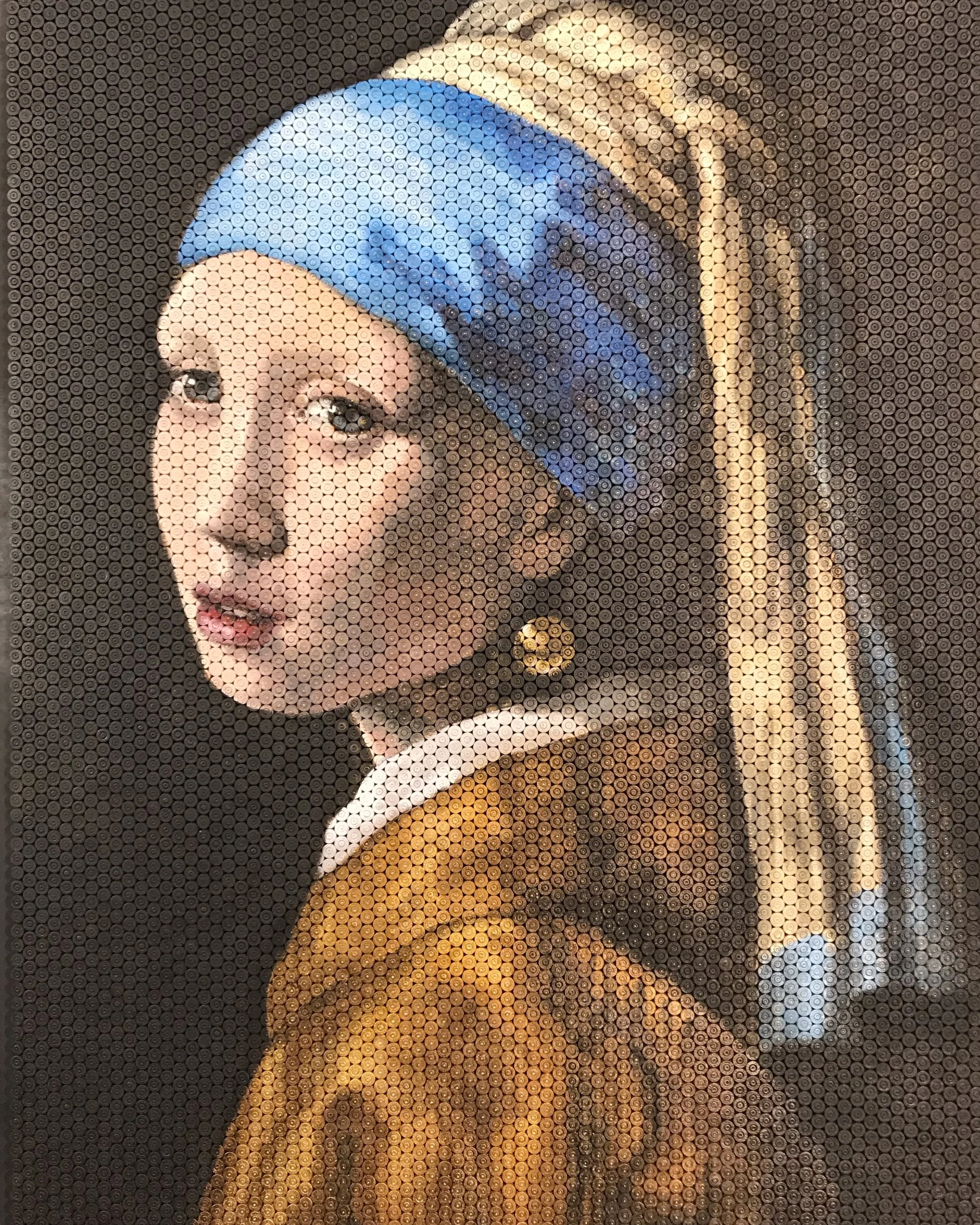 Girl with Brass Earring