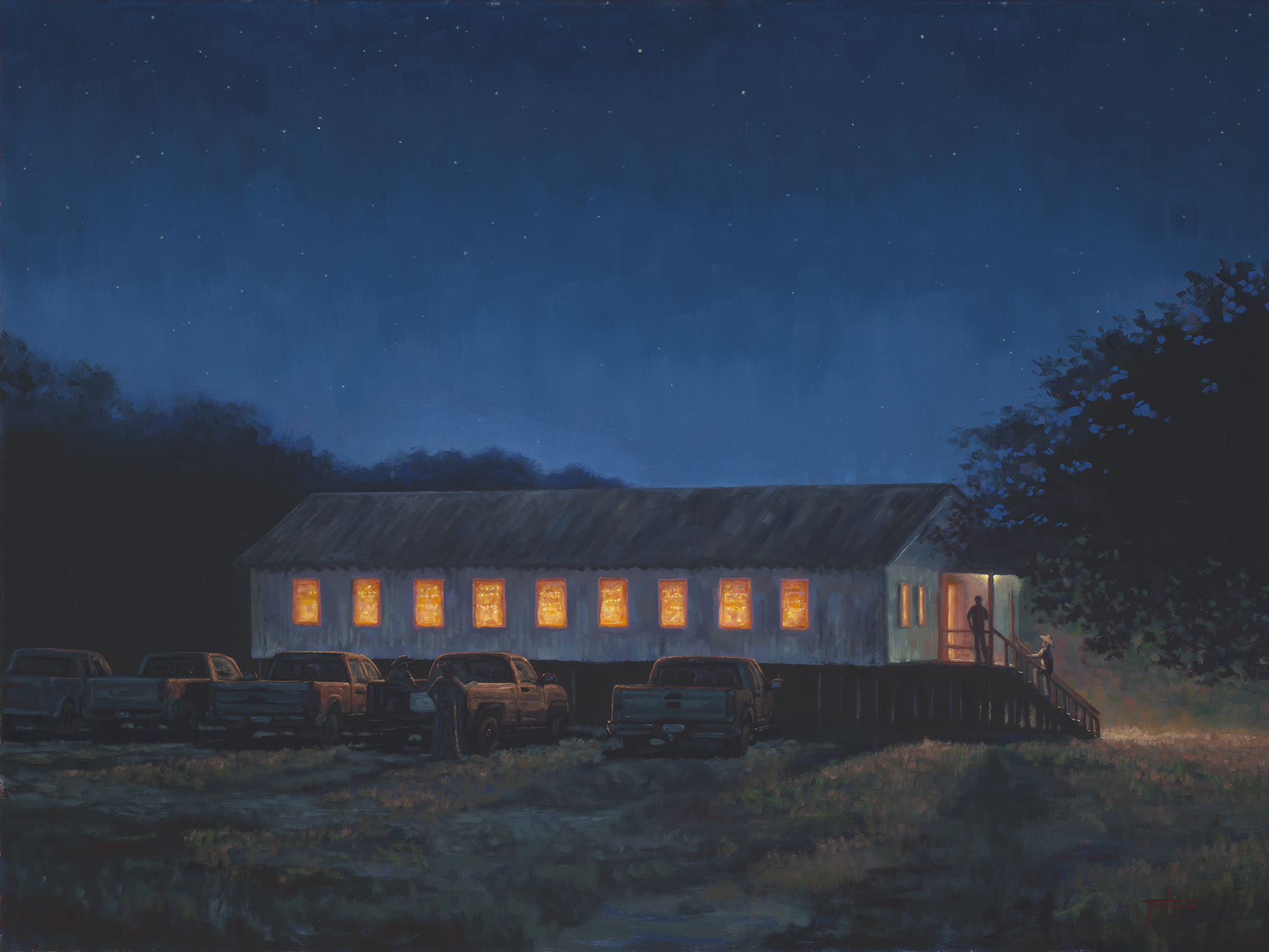 Quihi Dancehall (2025) 20x30in Oil on Linen.png