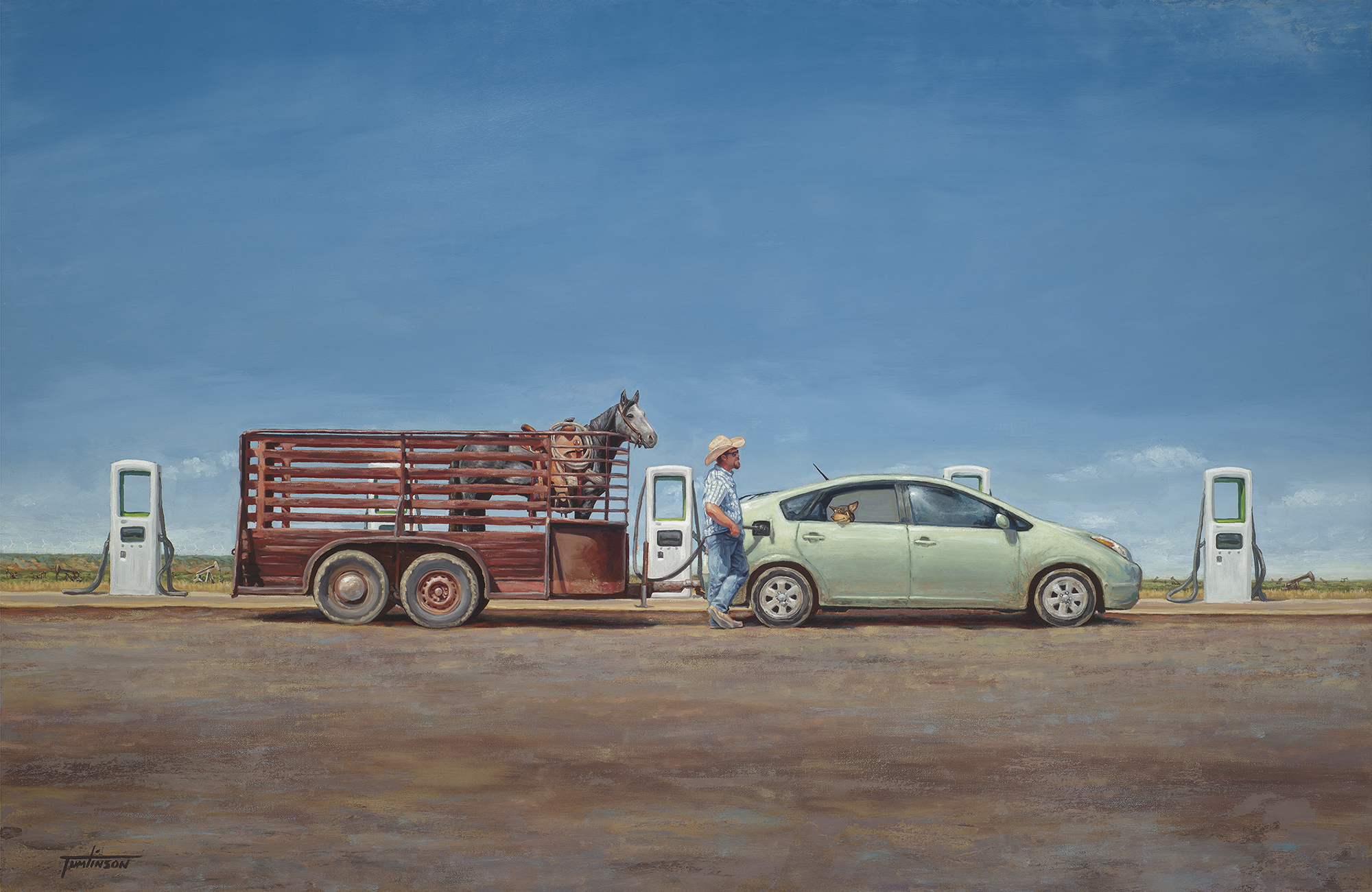 Fuel Efficiency (2023) 20x30in Oil on Linen.png