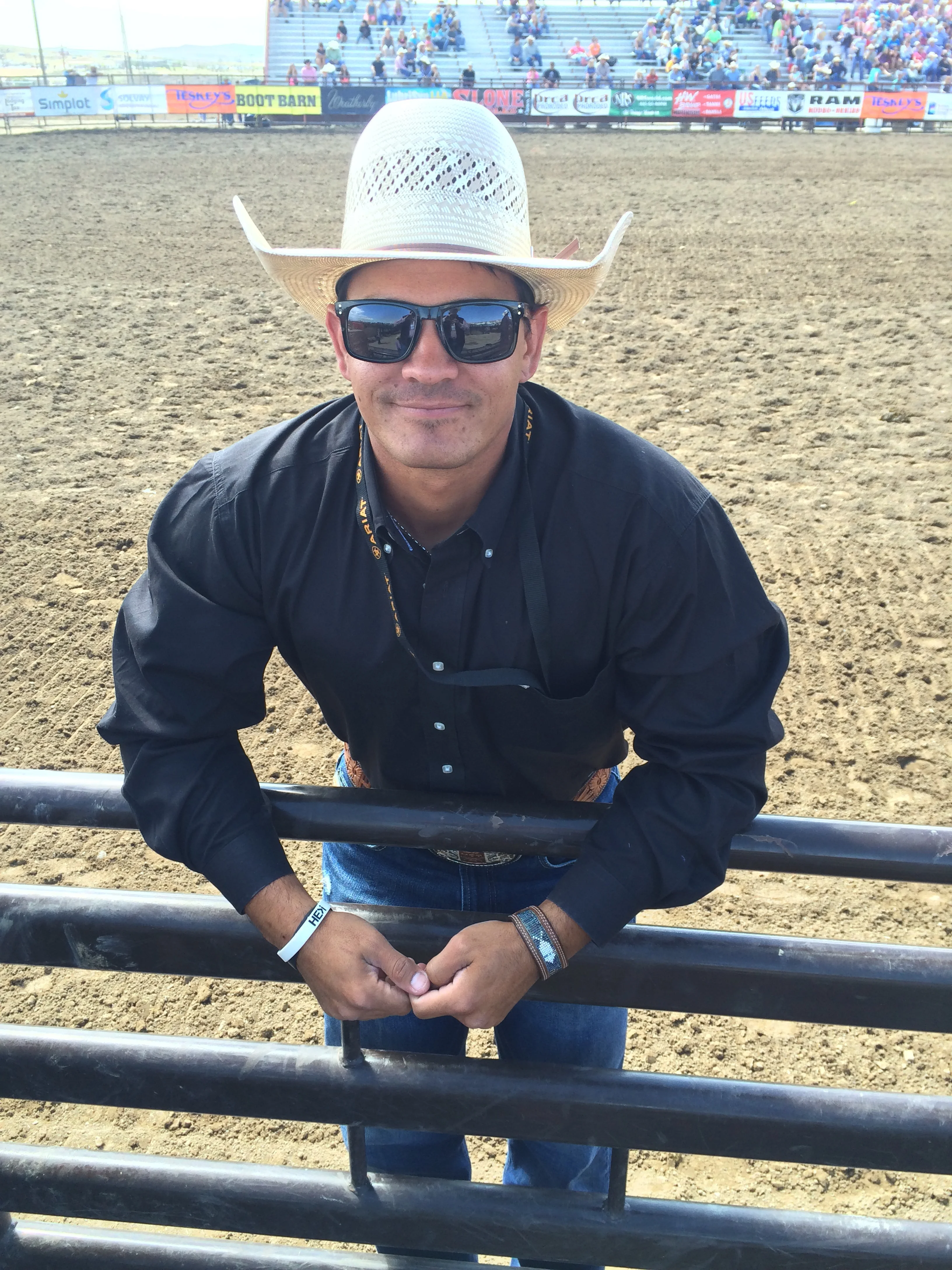Here's a picture of our devotion leader, Judd Napier. Check out his bullfighting page on Facebook by clicking here.