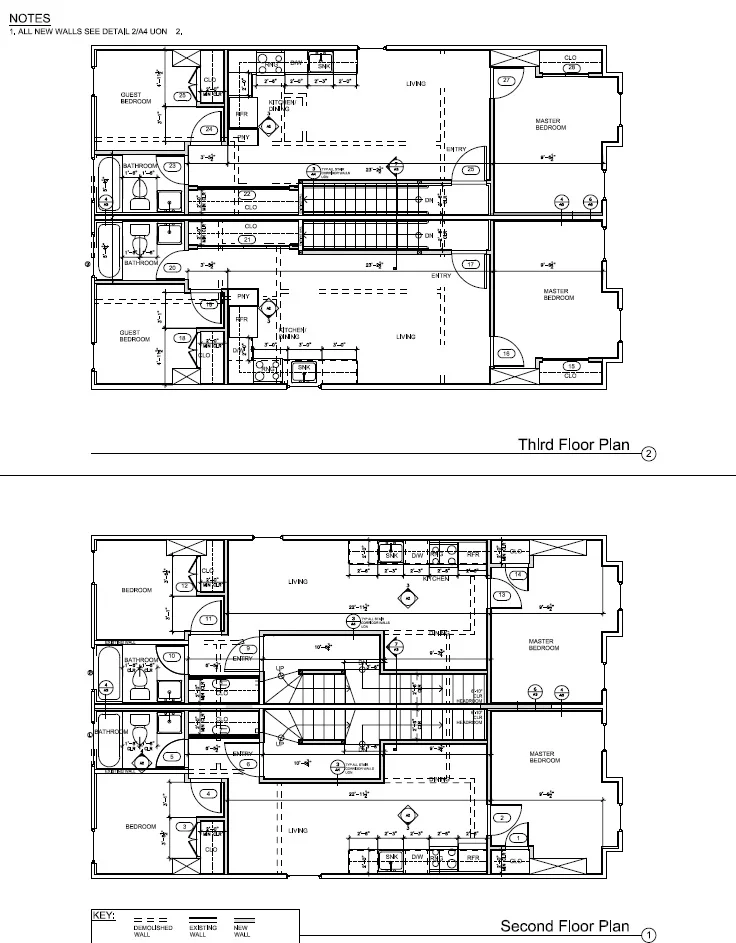 Typical unit plan