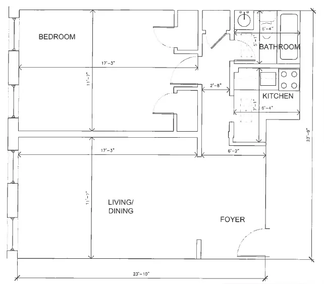 Typical unit plan