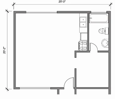 Existing Schematic Floor Plan
