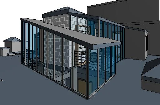 Penthouse Addition - Stair to Roof