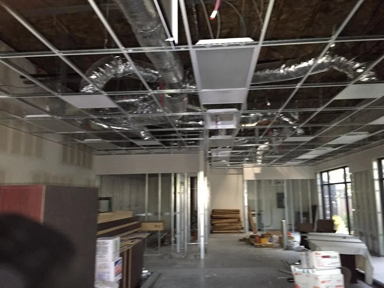 Industrial office tenant improvement corona construction progress.jpg