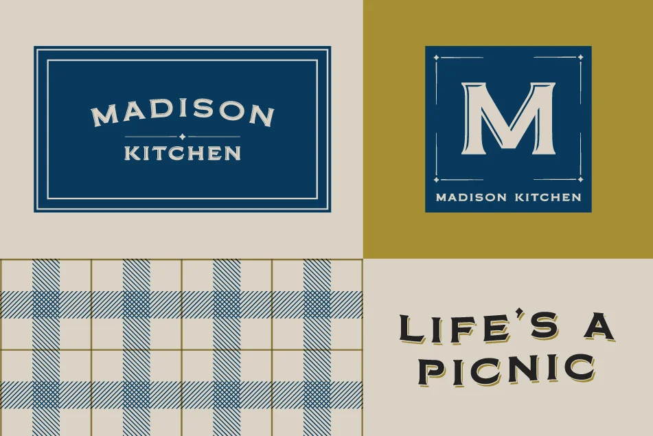 Visual Identity Board, capturing a straightforward brand.