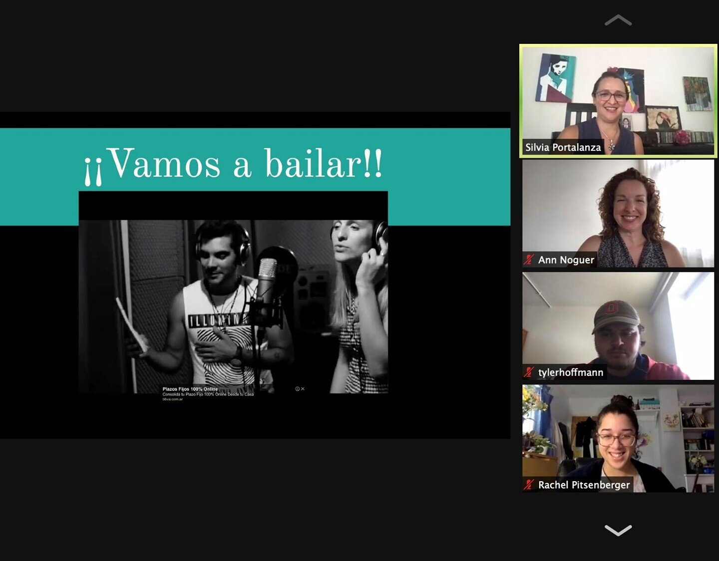 Last week our Spring Remote Cohort enjoyed a Puentes Presenta on Cultural Dynamics with our wonderful partner Silvia, culminating with some fun Argentine &quot;cumbia&quot; dancing! 💃🕺

#remoteinternationalinternships #culturalimmersion #argentina 