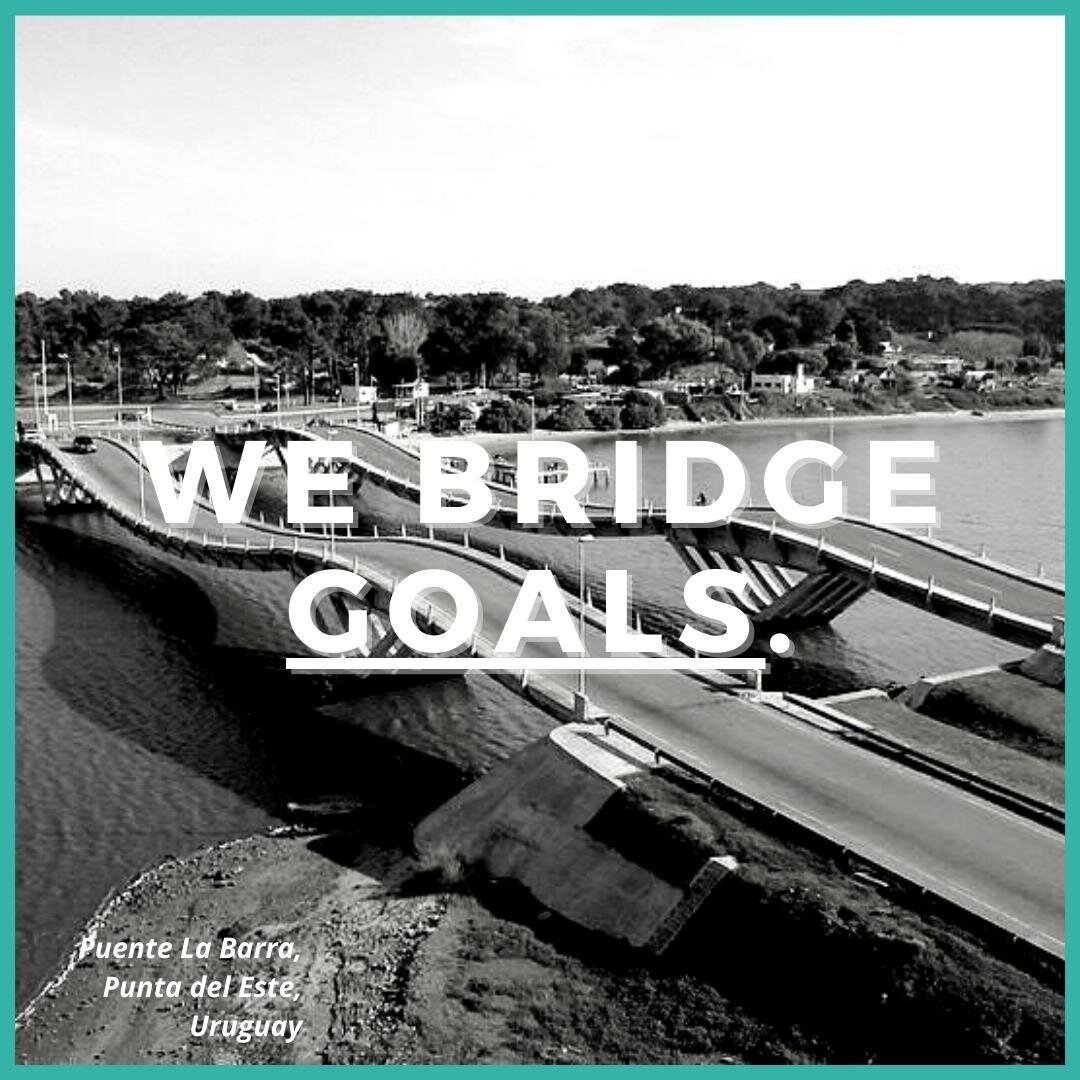 WE BRIDGE GOALS. We've seen that when Puentes interns and supervisors come together, they reach not only their individual goals that they had set for themselves, but also new ones that they make together as a team. Join the Puentes family to see what