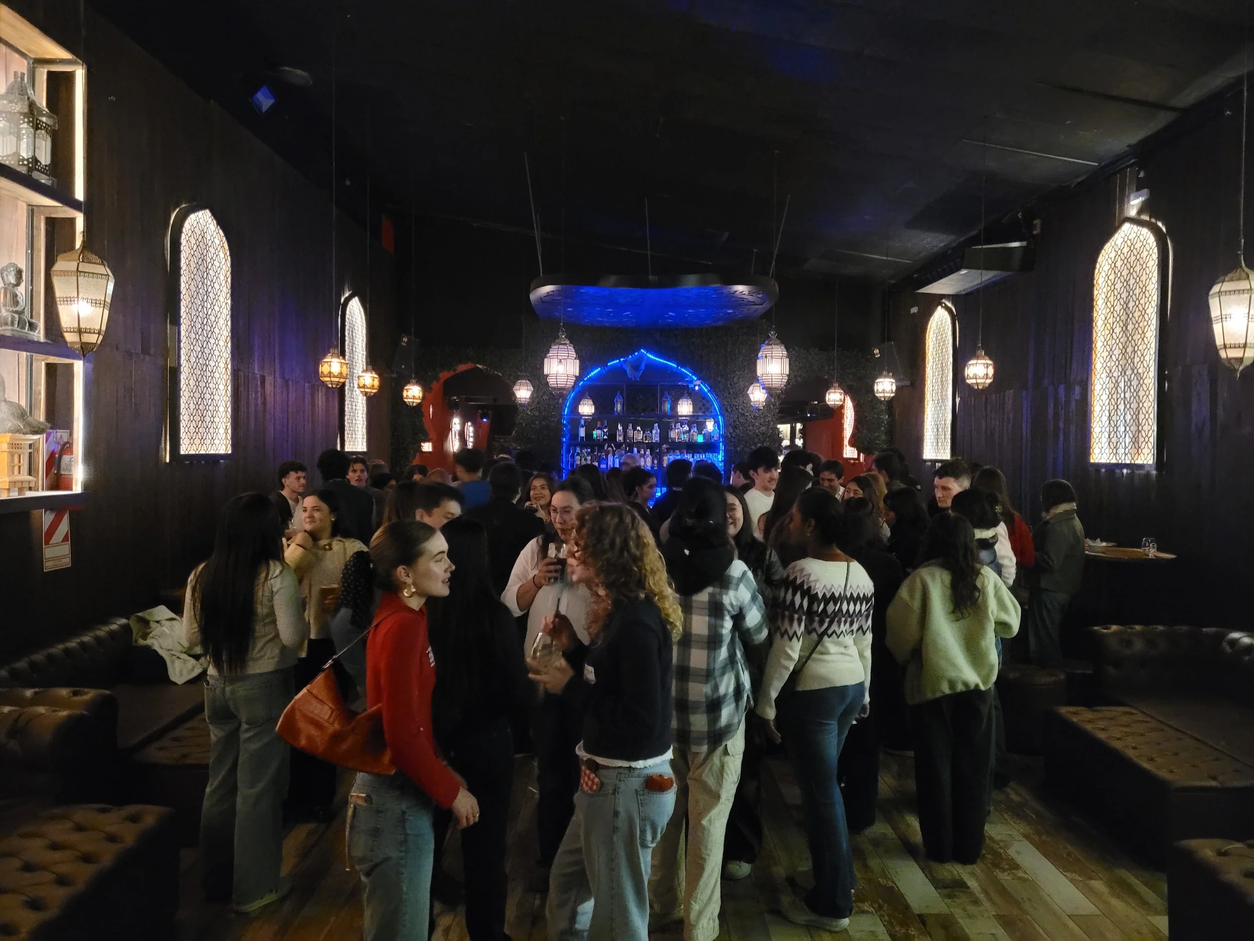 Mixer with Local Students