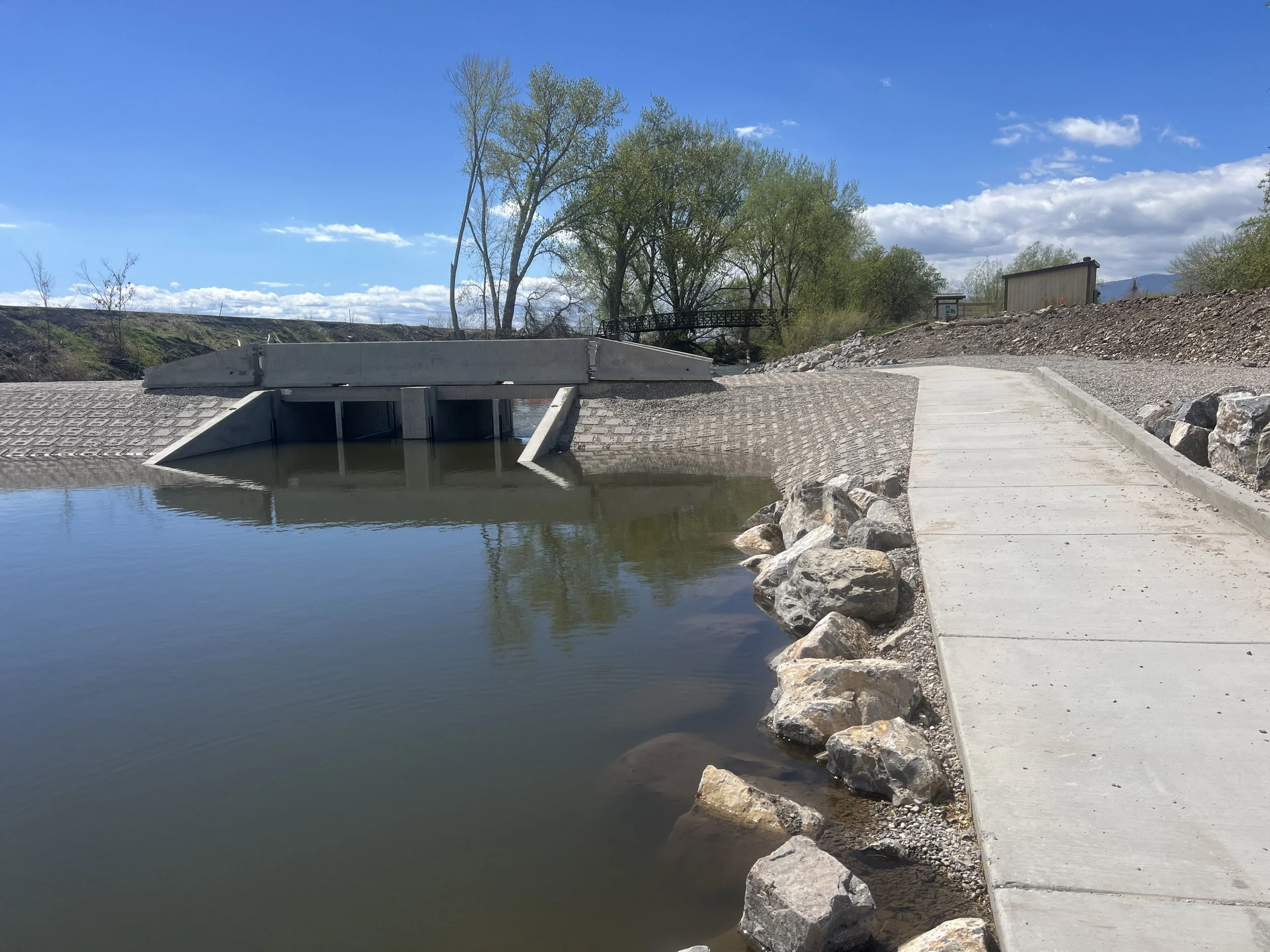 Small Downstream Dam, April 2026