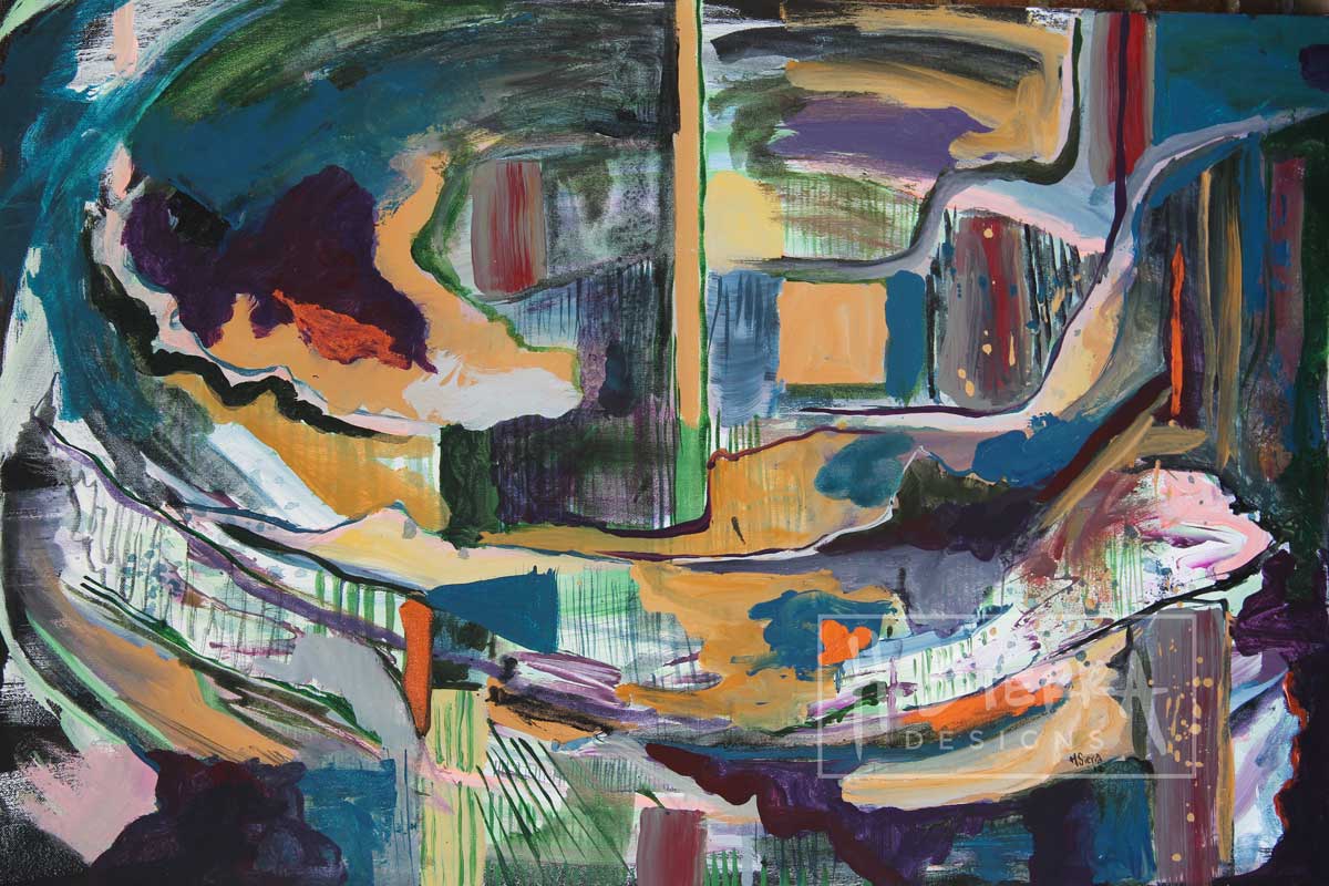 Serenity, 24" by 36", Acrylic on Canvas