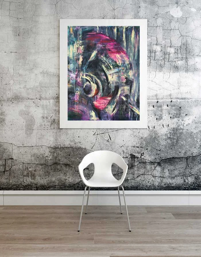 He is Great, 24"x30", Acrylic on Canvas