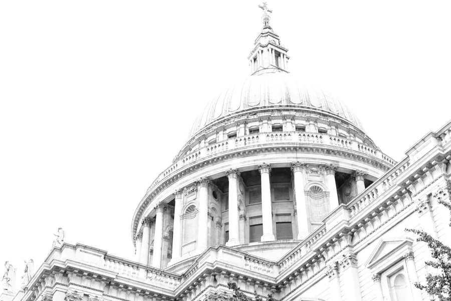 Top 2 London Pictures of the trip. St. Paul's Cathedral. 