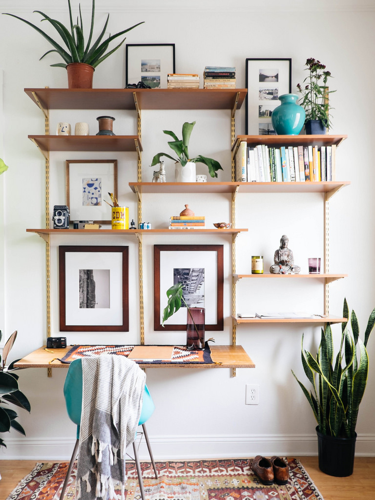 Diy Mid Century Desk Wall Unit Old Brand New