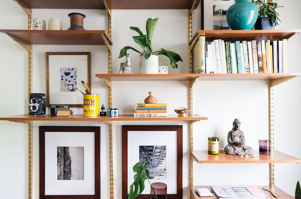 How to build a wall unit with shelves