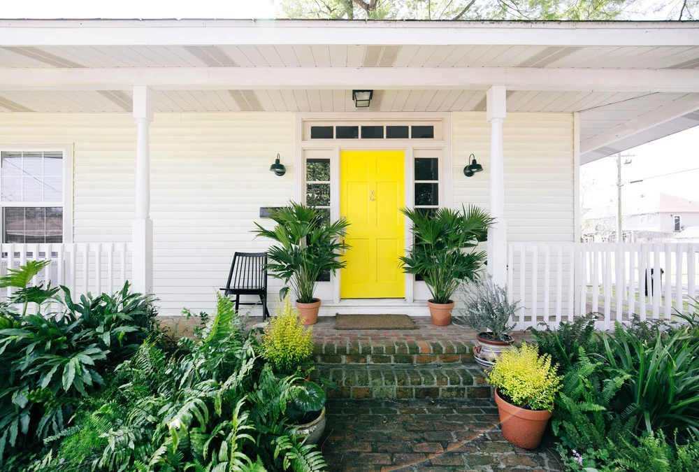 Before & After • Front Door Makeover
