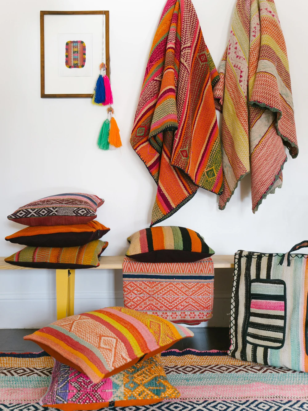 Decorating with Peruvian Textiles