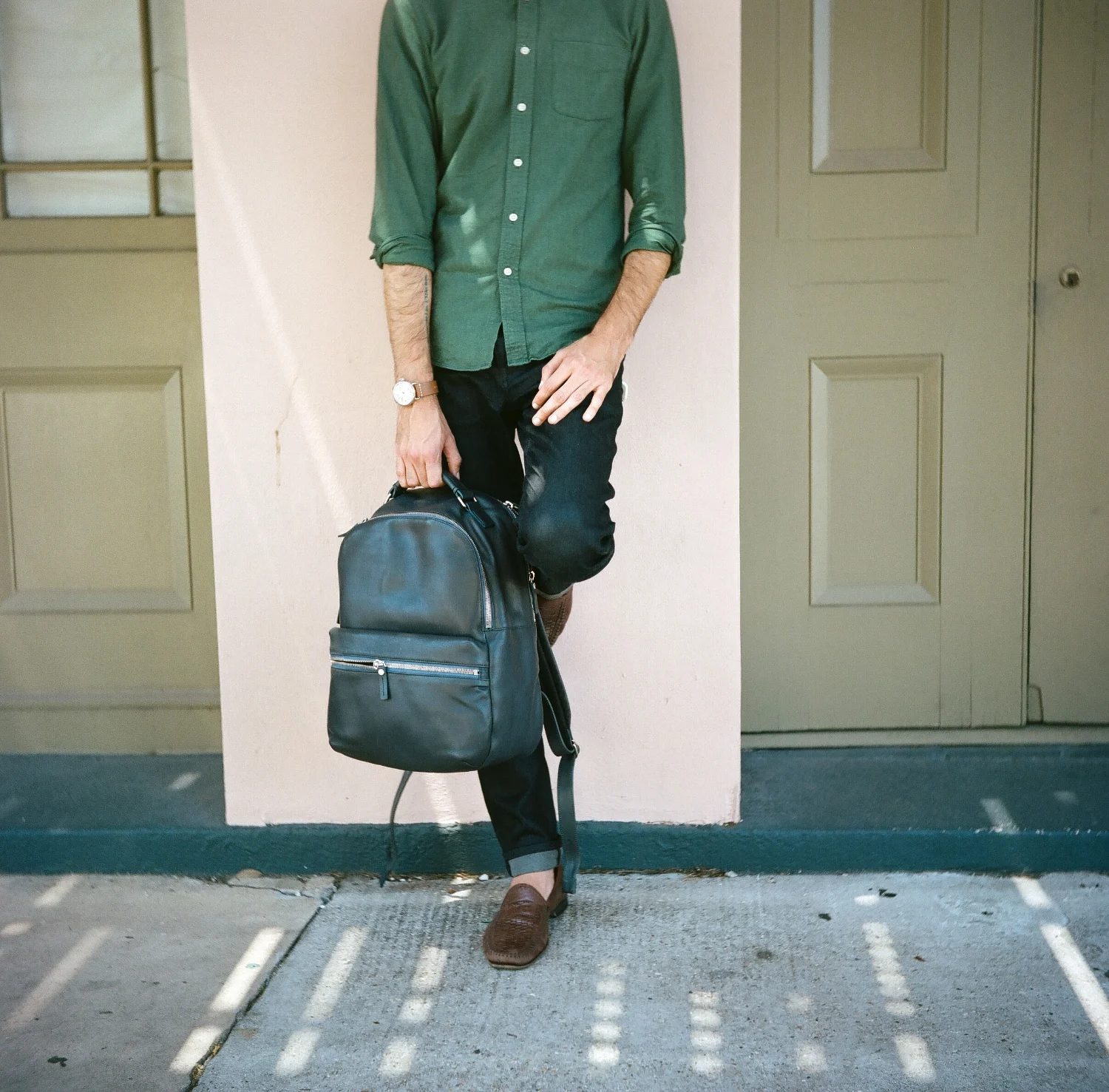 Outtakes from the Shinola Fall 2015 Leather Collection 