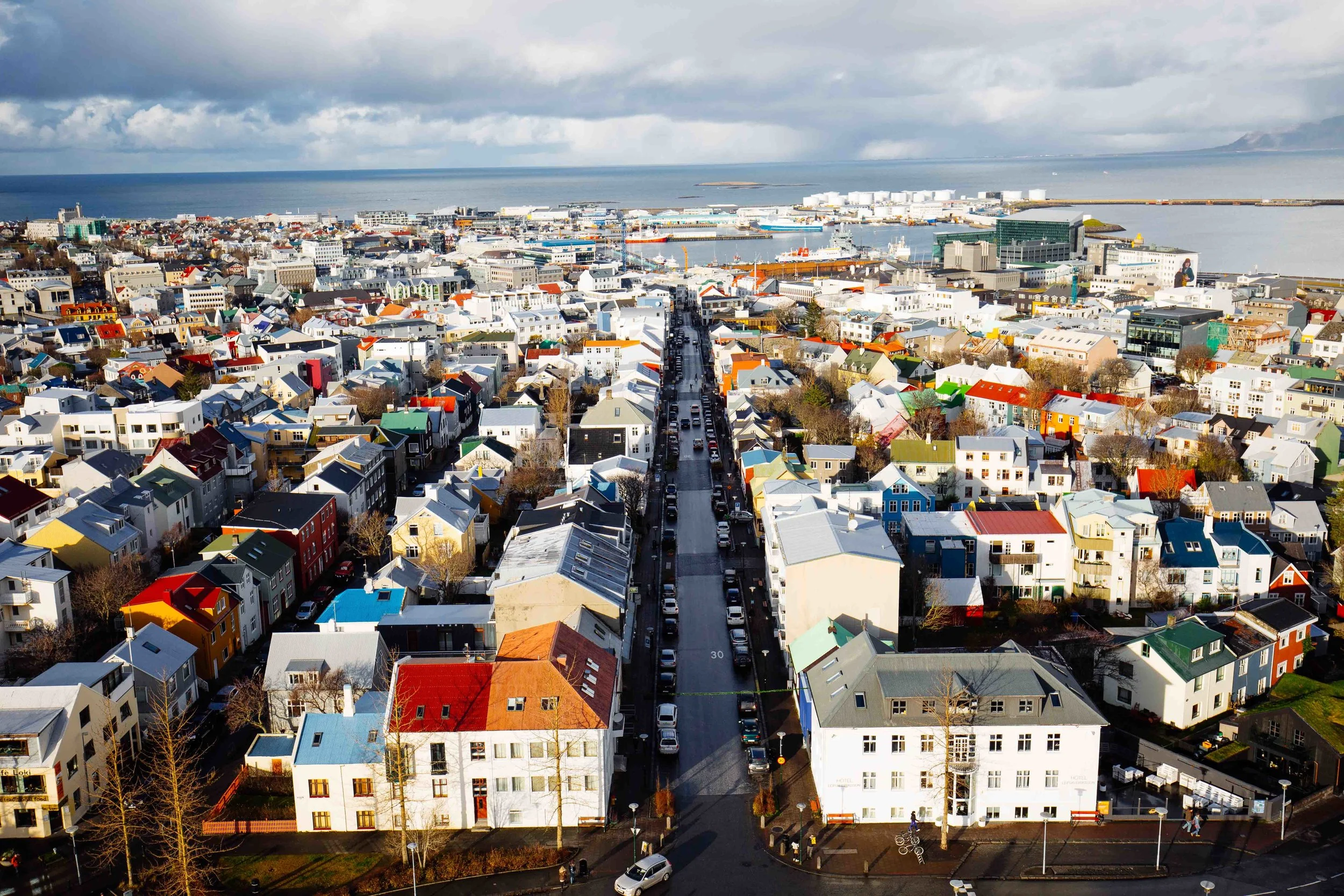 View from Hallgrímskirkja